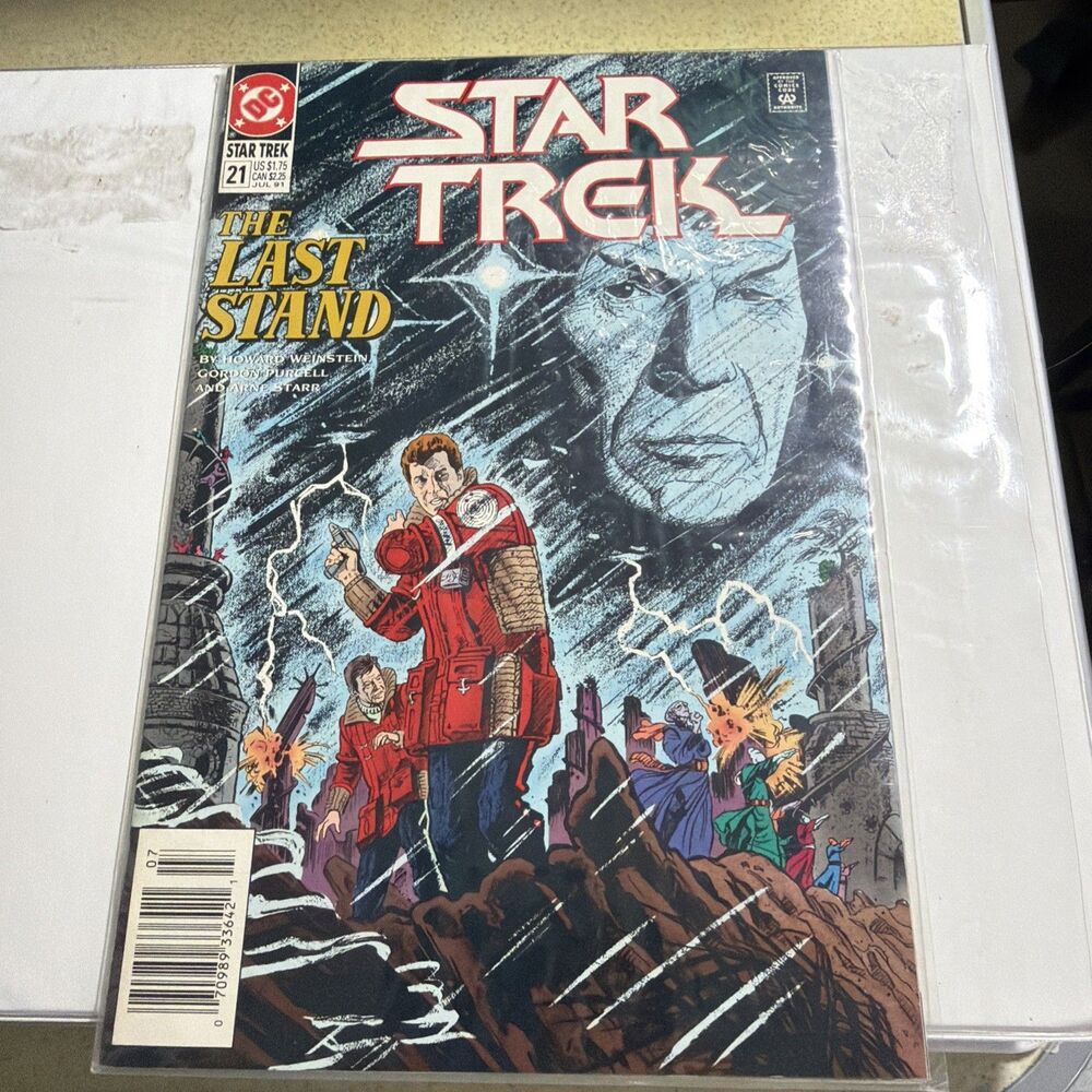 DC Comics Star Trek #21 The Last Stand 1992 Sci-Fi Comic Book